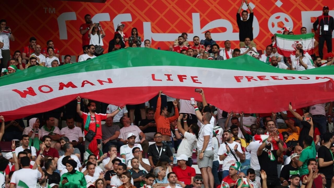 Iran England Fans