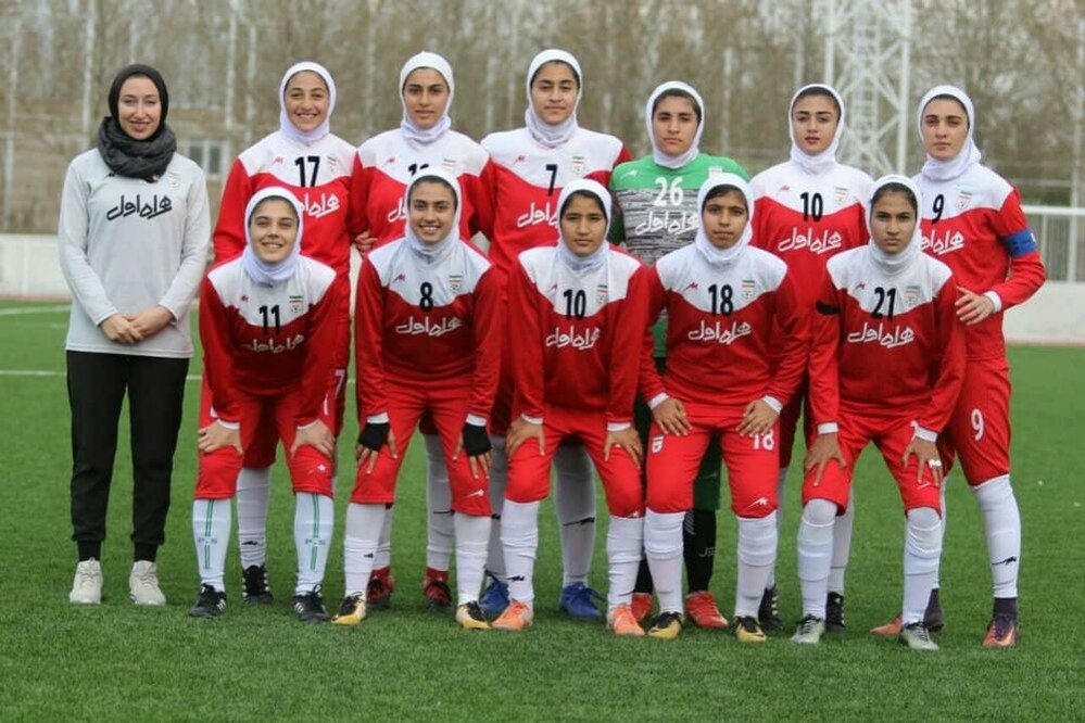 Iran’s U-19 women football team