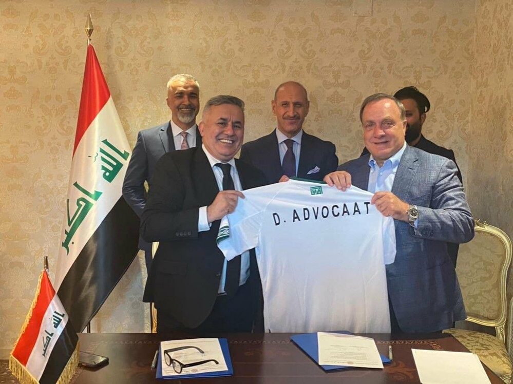 Dick Advocaat Iraq